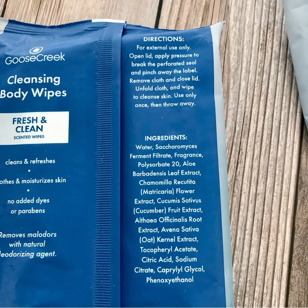 🆕(MEN) Fresh and Clean Body Wipes